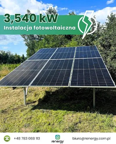 Renergy - fotowoltaika, magazyny energii, pompy ciepła, termomodernizacja